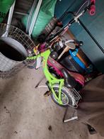 Loekie fietsje - Groen kinderfietsje, Ophalen, Zo goed als nieuw, Minder dan 16 inch, Loekie