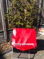 Rode fietstas voor kranten of folders - Gebruikt, Fietsen en Brommers, Ophalen of Verzenden, Gebruikt