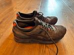 ASICS GEL-LYTE V sneakers - Grijs/Oranje 44, Ophalen of Verzenden, Gedragen, Overige kleuren, Sneakers of Gympen