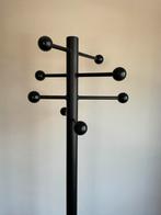Vintage Space Age Staande Kapstok met Bollen - Zwart, Huis en Inrichting, Woonaccessoires | Kapstokken, Ophalen, Gebruikt, Metaal