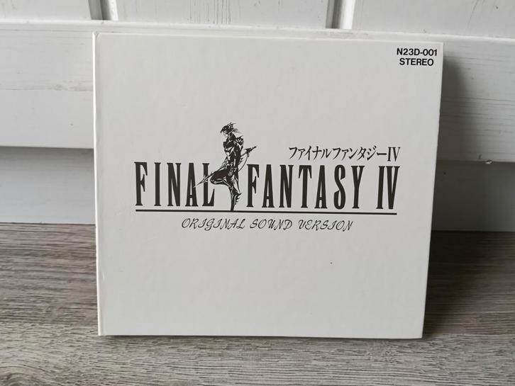 Final Fantasy IV 4 OST - Nieuwstaat met inlay boekje, Cd's en Dvd's, Cd's | Filmmuziek en Soundtracks, Zo goed als nieuw, Boxset