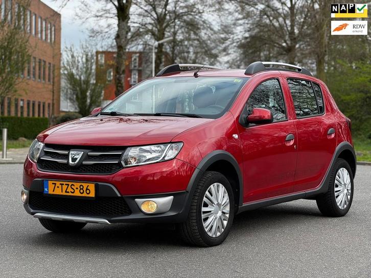 Dacia Sandero 0.9 TCe Stepway Lauréate|NAVI|PSENSOR|AIRCO|C, Auto's, Dacia, Bedrijf, Te koop, Sandero Stepway, ABS, Airbags, Airconditioning