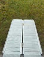 Oprijplaten rolstoel aluminium oprijplaat opvouwbaar, Ophalen, Zo goed als nieuw