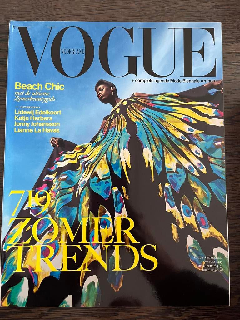 Vogue Nederland 2013 Zomer Trends Beach Chic, Verzamelen, Ophalen of Verzenden, 1980 tot heden, Tijdschrift
