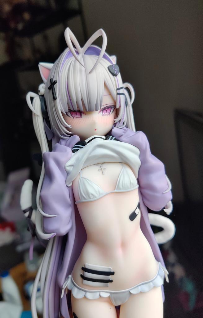 Anime Figure - Shubii Cat Ears 1/6 Kiwi Toys Deluxe edition, Verzamelen, Poppetjes en Figuurtjes, Nieuw, Ophalen of Verzenden