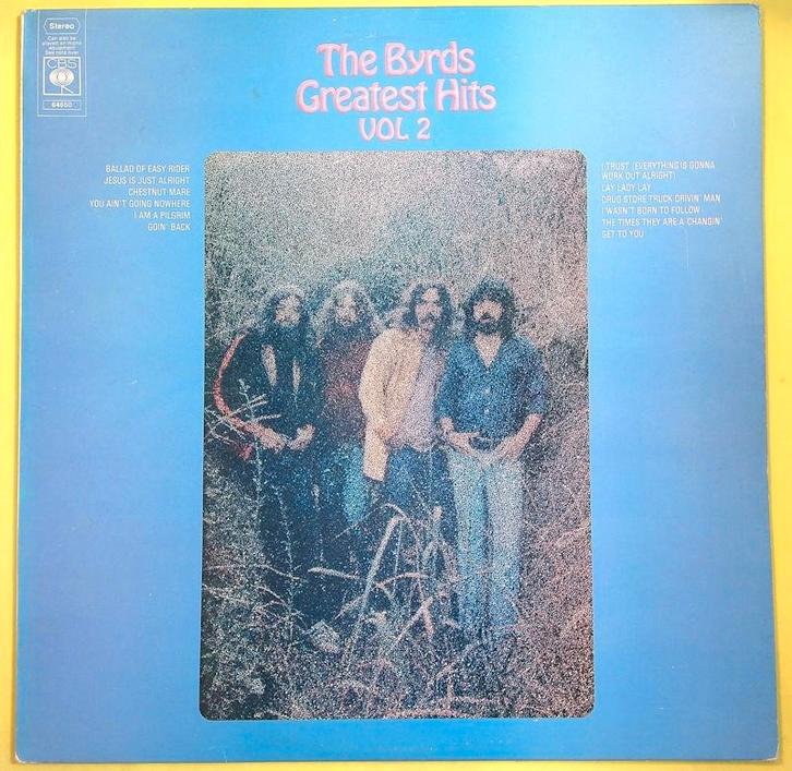 BYRDS - Greatest Hits Vol 2 UK 1971 compilation LP, Cd's en Dvd's, Vinyl | Rock, Zo goed als nieuw, Poprock, 12 inch, Ophalen of Verzenden