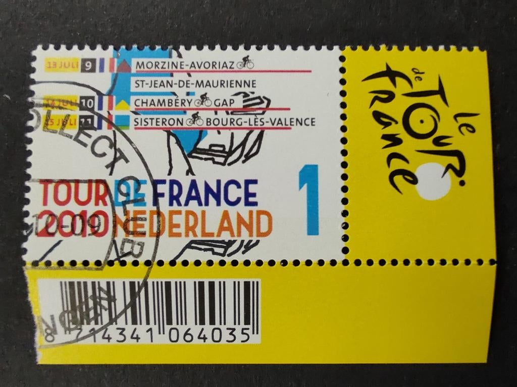 2729 tour de France 2010, Postzegels en Munten, Postzegels | Nederland, Ophalen of Verzenden