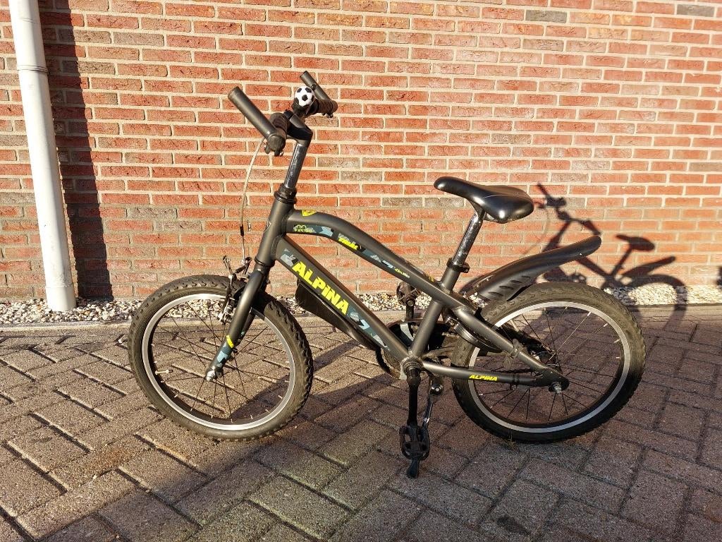 Alpina Trial Space Black matt 18inch, Fietsen en Brommers, Fietsen | Kinderfietsjes, Ophalen, Gebruikt, 16 tot 20 inch, Alphina