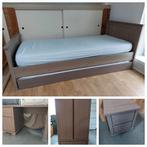 Complete tienerkamer 5-delig grijsbruin, Kinderen en Baby's, Kinderkamer | Complete kinderkamers, Ophalen, Gebruikt, Jongetje of Meisje