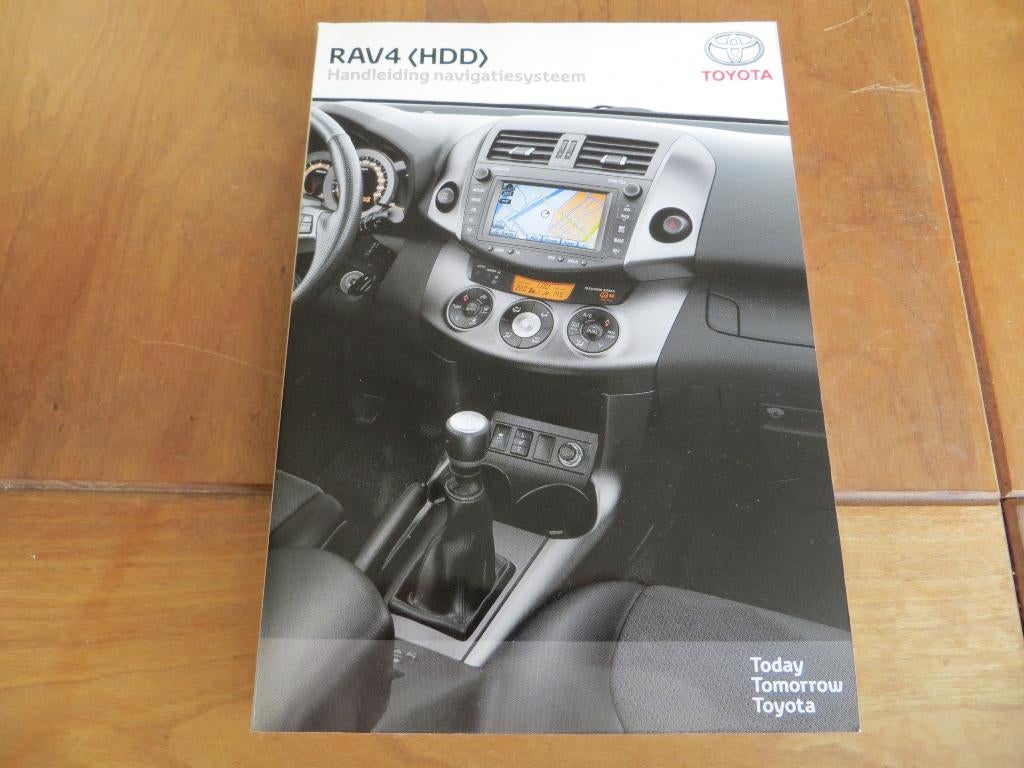 Nieuw instructieboek Toyota RAV4 HDD navigatie + media 2010, Ophalen of Verzenden