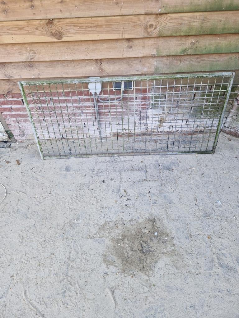 Gebruikt Tuinhek of Gaaspaneel, Ophalen of Verzenden, Gebruikt, IJzer, Tuinhek