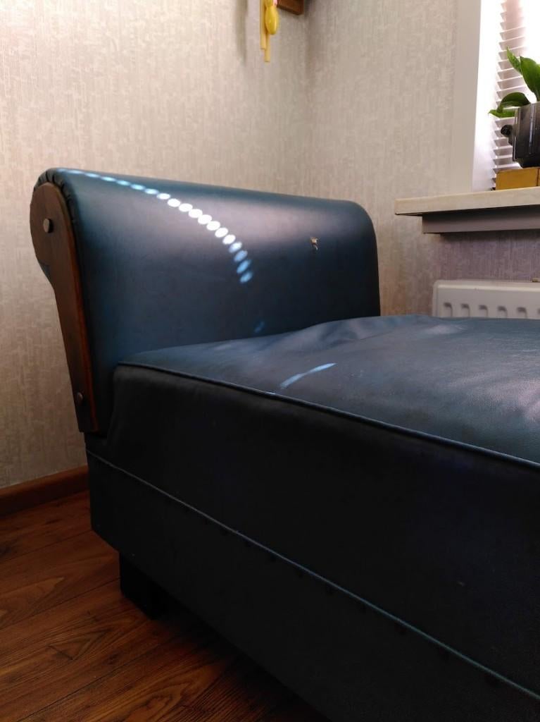 sofa art deco, Gebruikt, Minder dan 75 cm, 125 cm of meer, Art Deco