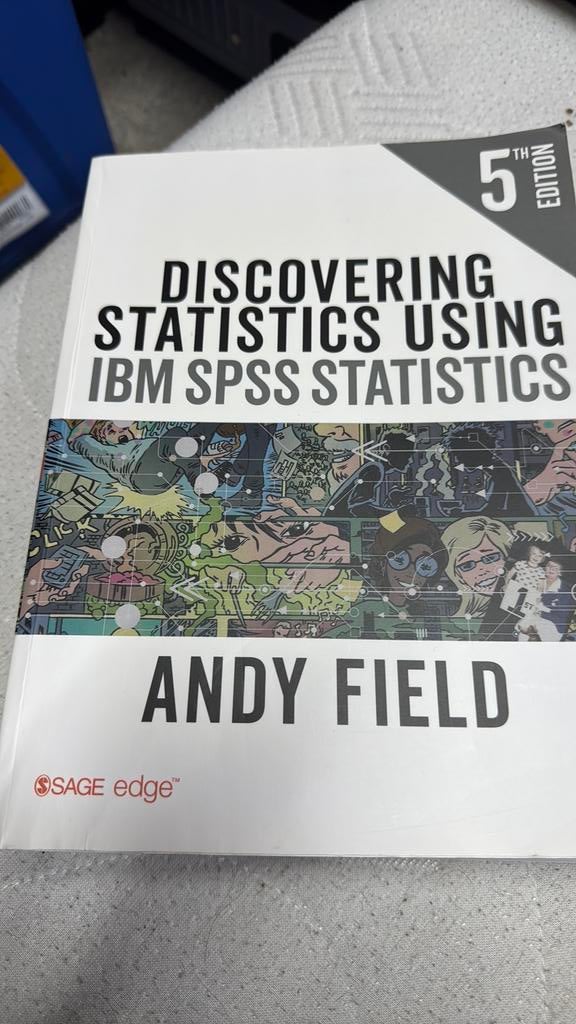 Discovering statistics using IBM SPSS statistics, Ophalen of Verzenden, Beta, Zo goed als nieuw, WO