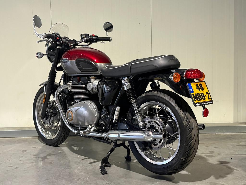Triumph Bonneville T120 | Dealer onderhouden, Traction Control, Triumph Motorcycles Benelux, Chopper, Bedrijf