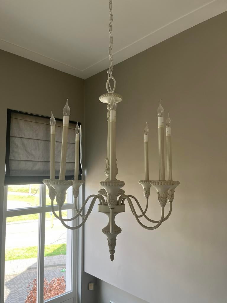 Grote Kroonluchter van Flamant - 100x80 cm - Nieuwstaat, Ophalen, Zo goed als nieuw, Glas