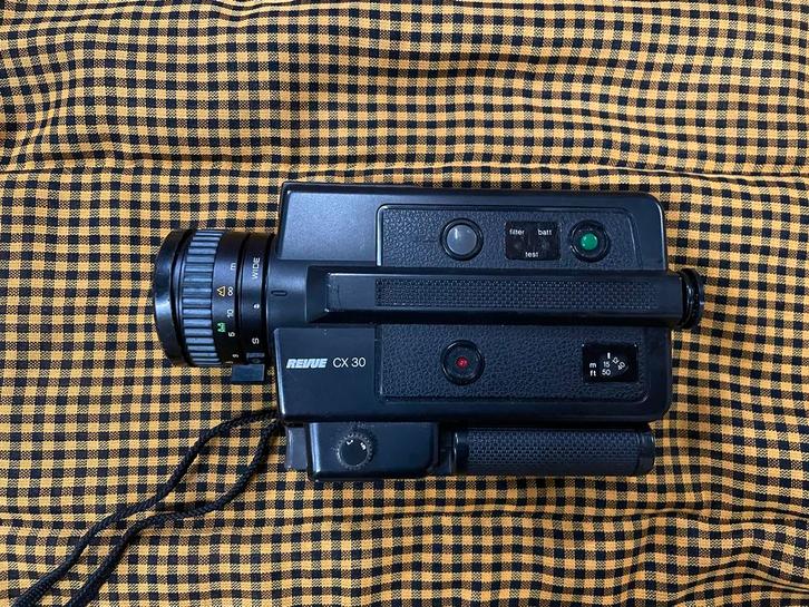 Analoge Videocamera Jaren '80 - Revue CX10/20/30, Audio, Tv en Foto, Videocamera's Analoog, Camera, Overige soorten, Ophalen of Verzenden