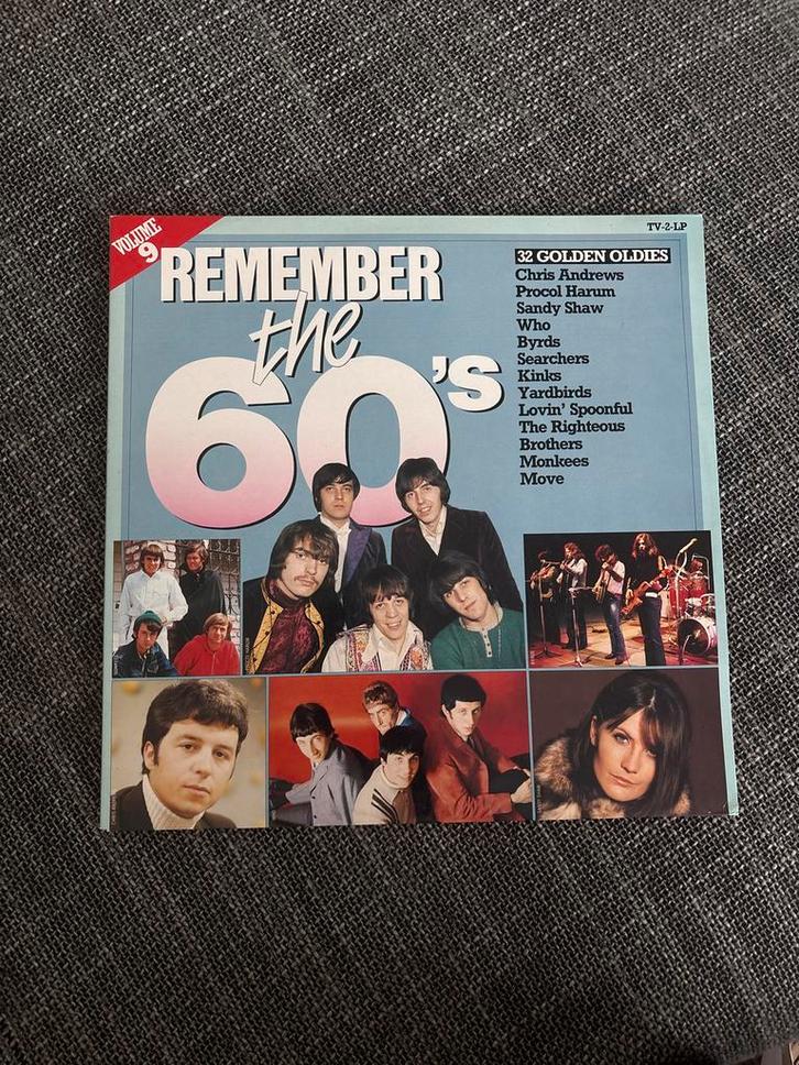 Remember the 60's Volume 9 - 32 Golden Oldies LP, Cd's en Dvd's, Vinyl | Pop, Gebruikt, 1960 tot 1980, 12 inch, Ophalen