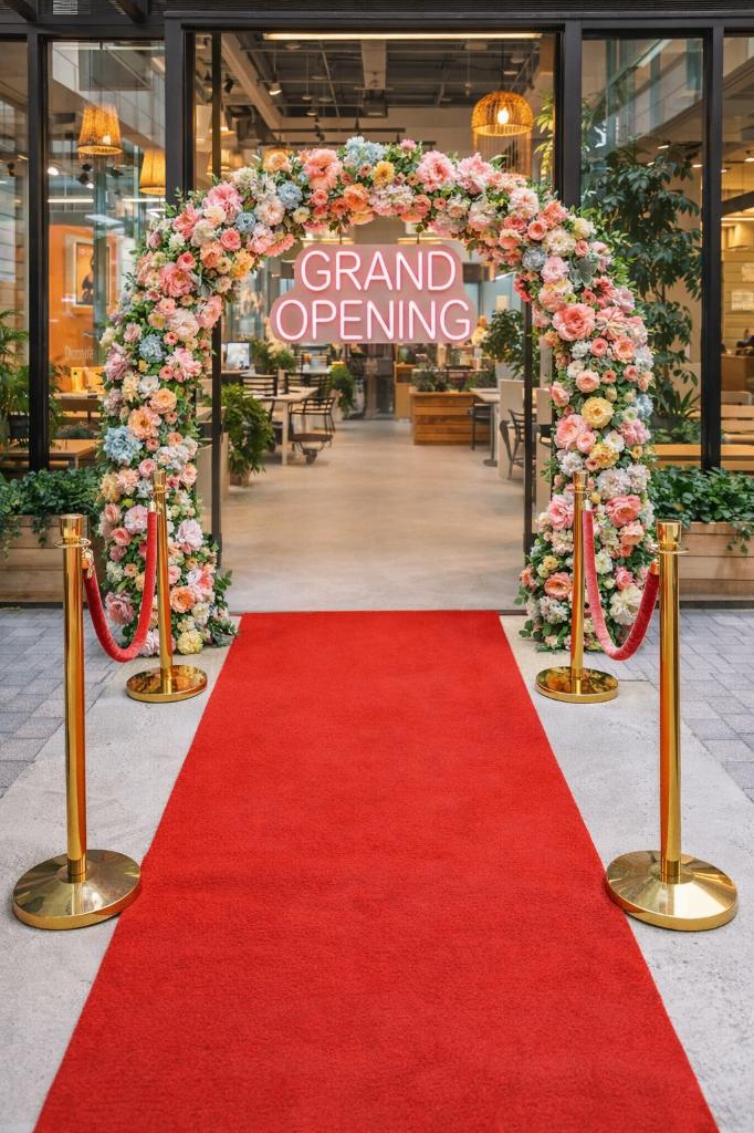 Te huur prachtige rode loper met luxe afzetpaaltjes, Ophalen, Zo goed als nieuw, Overige