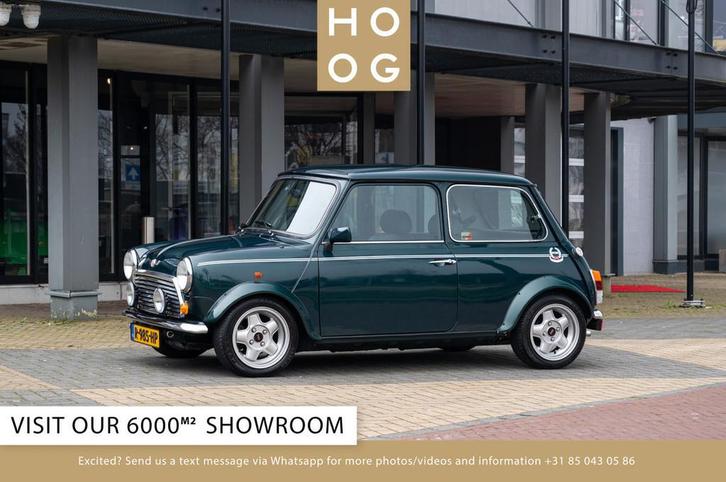 Rover Mini 35th Anniversary Edition (bj 1994), Auto's, Oldtimers, Bedrijf, Te koop, Lederen bekleding, Rover, Benzine, Hatchback