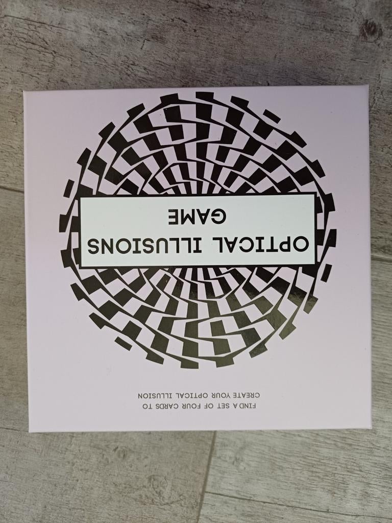 Optical illusion game, Ophalen of Verzenden