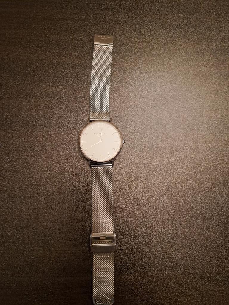 Rosefield Polshorloge - Zilverkleurig met Milanese Band, Sieraden, Tassen en Uiterlijk, Horloges | Dames, Overige merken, Staal