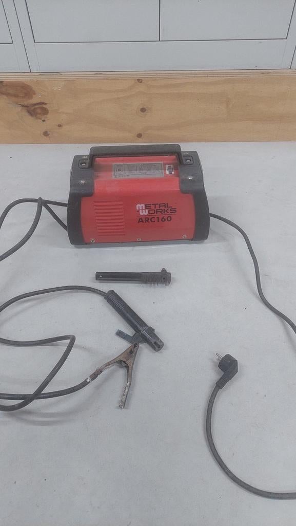 Metal Works ARC160 lasapparaat, Ophalen, Gebruikt