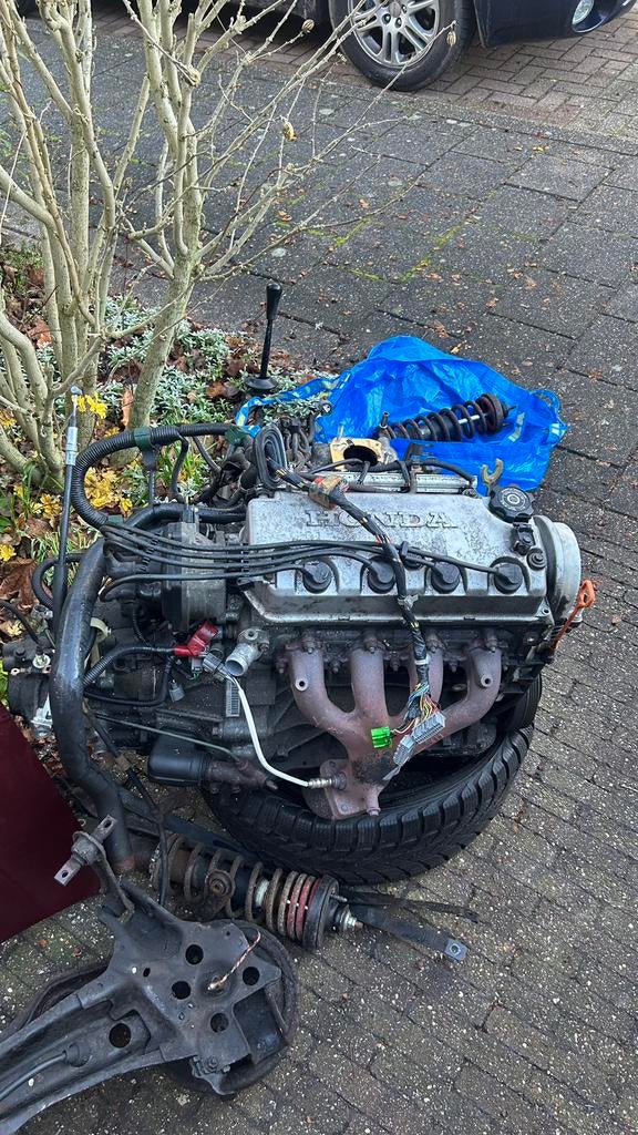 D14 blok honda civic, Ophalen of Verzenden, Honda