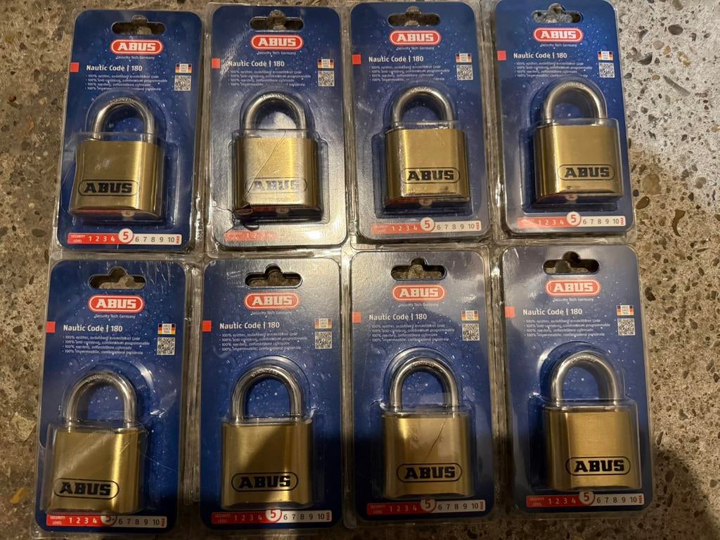 ABUS Nautilus IB180/50 Cijferslot - Security Level 5, Ophalen of Verzenden, Nieuw