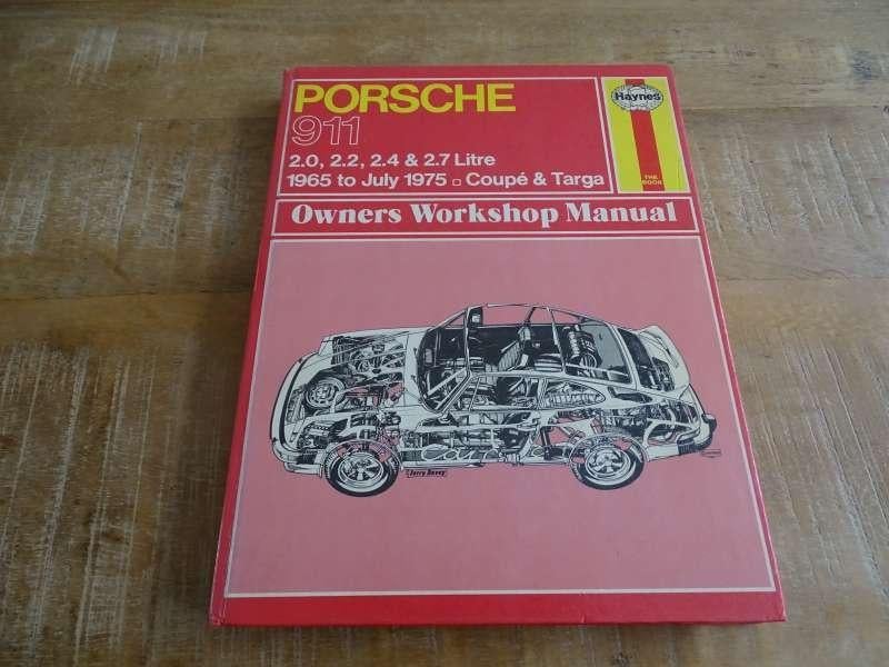 Porsche 911 - Haynes Vraagbaak Werkplaatshandboek 1965-1975, Verzenden, Gelezen, Porsche