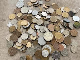 7 kilo wereldmunten, Verzenden, Overige landen, Losse munt