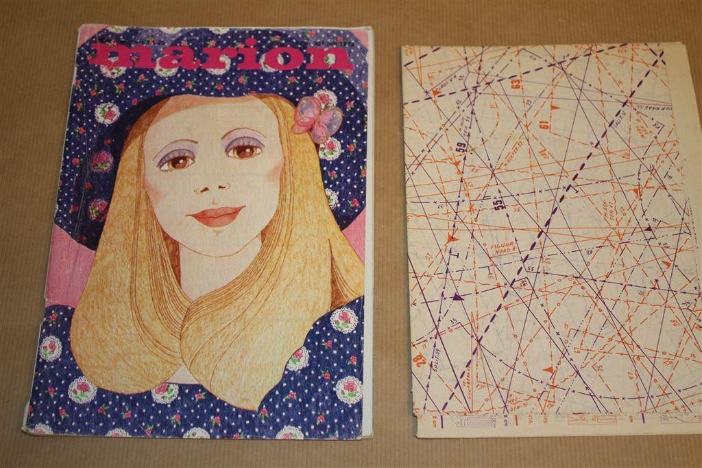 Marion - Juli 1973 - Vintage magazine met kledingpatronen, Ophalen of Verzenden, Gelezen, Mode algemeen