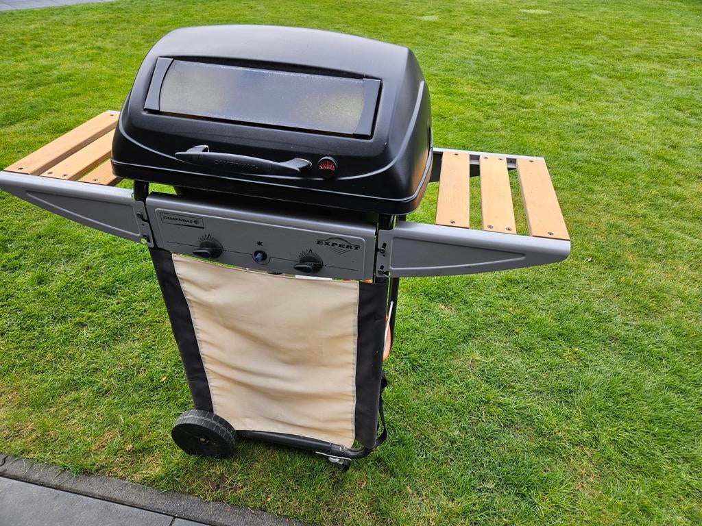 GASBARBEQUE, BBQ, BARBECUE, BEKEND MERK: CAMPINGAZ,  EXPERT, Ophalen, Gebruikt, Campinggaz