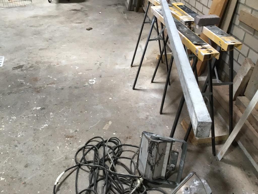 Alluminium vloerenrij, Ophalen, Zo goed als nieuw