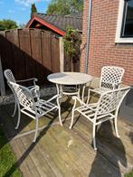 Tuinset, Tuin en Terras, Tuinsets en Loungesets, Ophalen, Gebruikt, 4 zitplaatsen, Tuinset