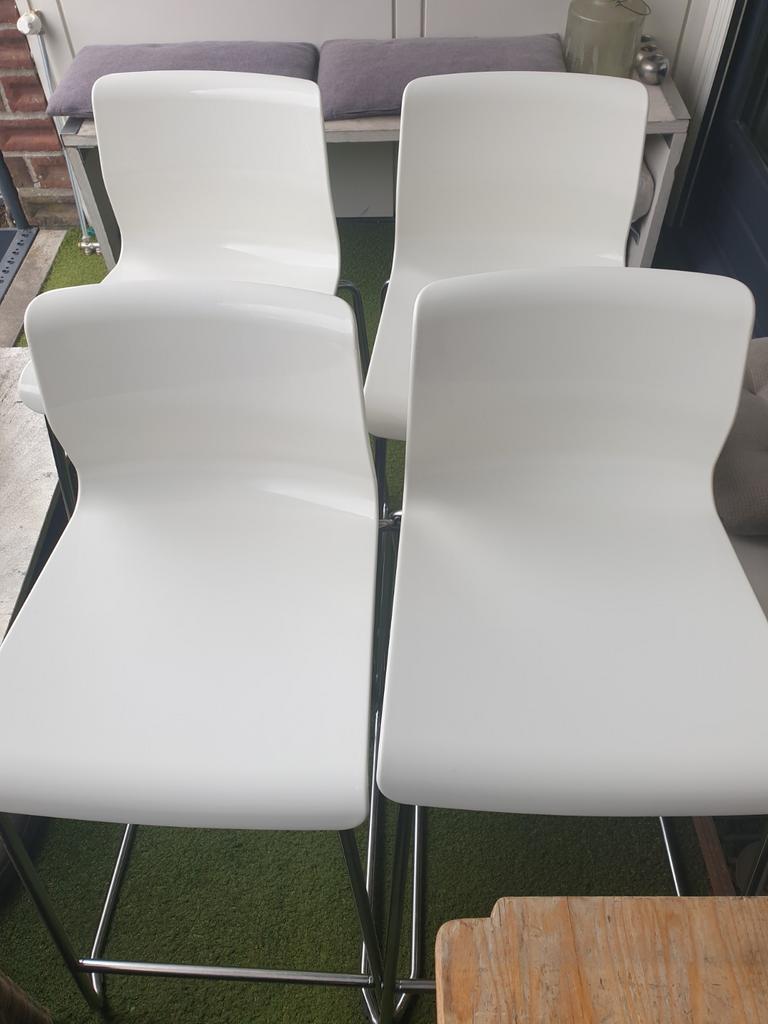 Te koop barkrukken / kookeiland ikea vijf st, Ophalen, 5 krukken of meer, Met voetsteun, 60 tot 90 cm