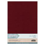 Card Deco A4 linnenkarton 14 bordeaux 10 vellen 240 grams, Overige merken, Papier of Karton, ., Nieuw
