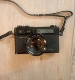 Yashica Electro 35 GTN zwart  - Vintage Analoge, Audio, Tv en Foto, Fotocamera's Analoog, Ophalen of Verzenden, Gebruikt, Compact
