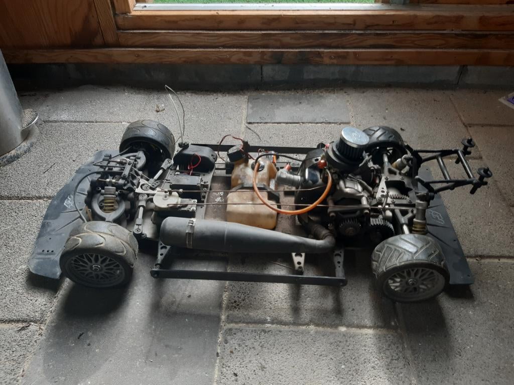 Fg onroad 1/5, Hobby en Vrije tijd, Ophalen, Benzine, Gebruikt, Auto onroad