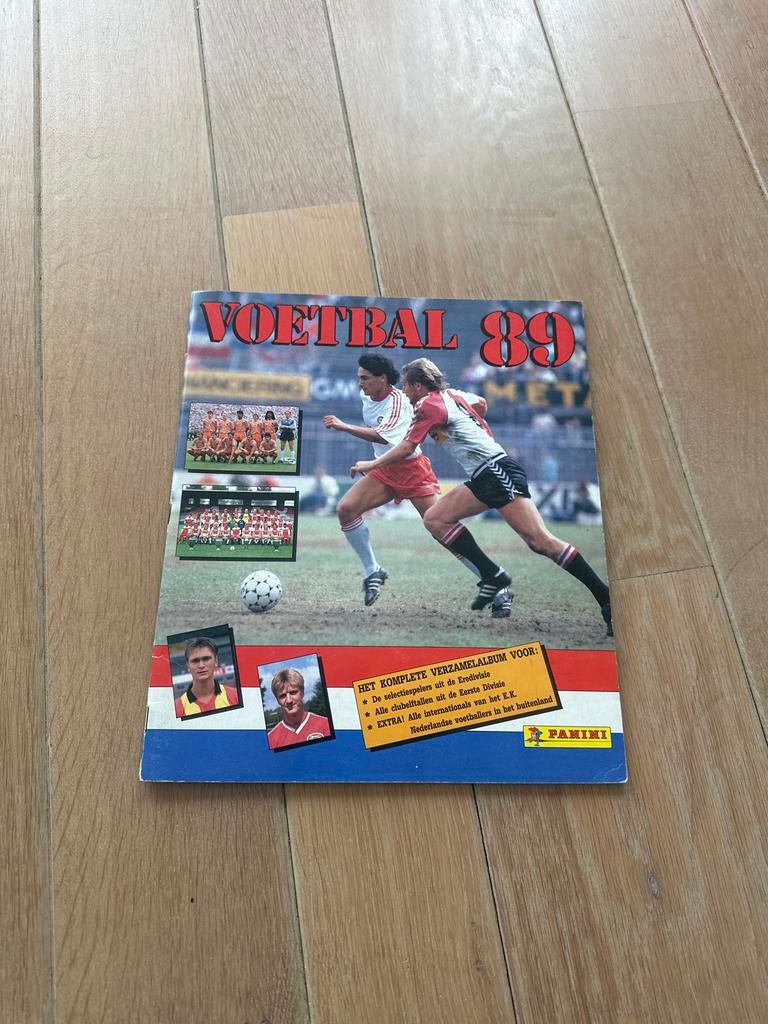 Panini Voetbal 89 Album - Mooie Staat, Weinig Stickers, Verzamelen, Sportartikelen en Voetbal, Ophalen of Verzenden, Zo goed als nieuw