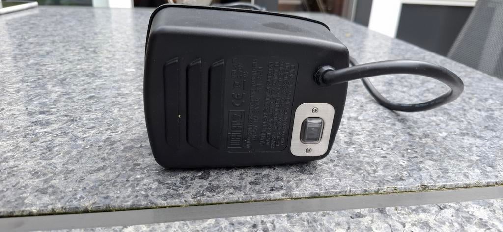Weber electronisch draaispit, Ophalen