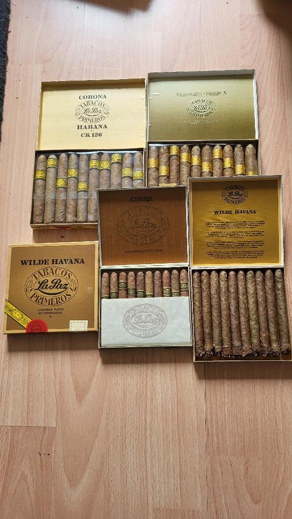 sigaren, oude sigaren, rookartikelen, tabak, doosjes sigaren, Verzamelen, Ophalen, Zo goed als nieuw