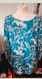 Blauw t-shirt, Blauw, Maat 46/48 (XL) of groter, Ophalen of Verzenden, Zo goed als nieuw