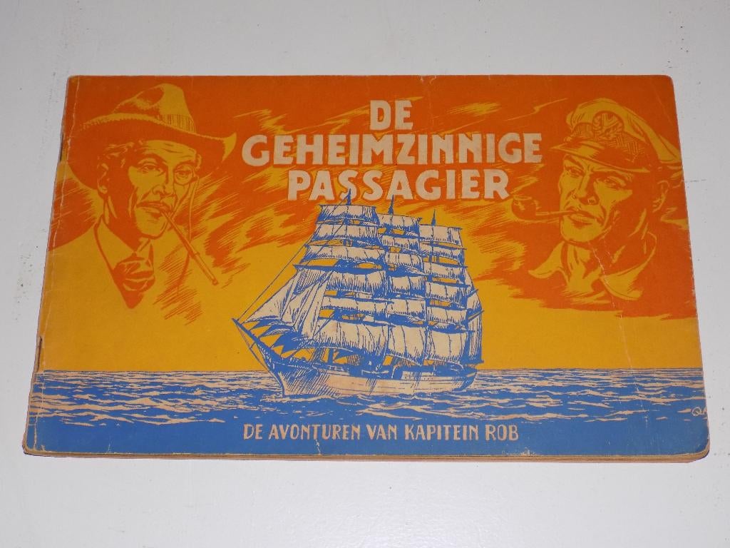 Kapitein Rob - 32_O_De geheimzinnige passagier, Eén stripboek, Ophalen of Verzenden, Gelezen, Pieter Kuhn