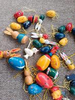Paastak hangers Pasen hout vintage brocante 45, Ophalen