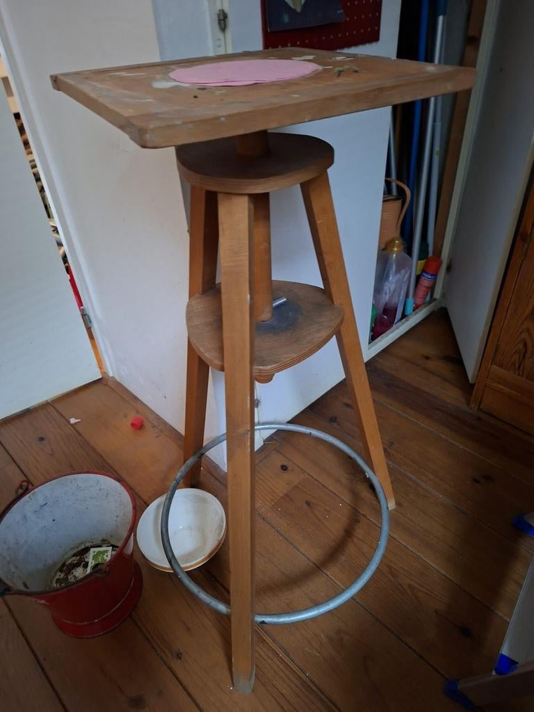 Vintage boetseerbok, beeldhouwbok, Ophalen