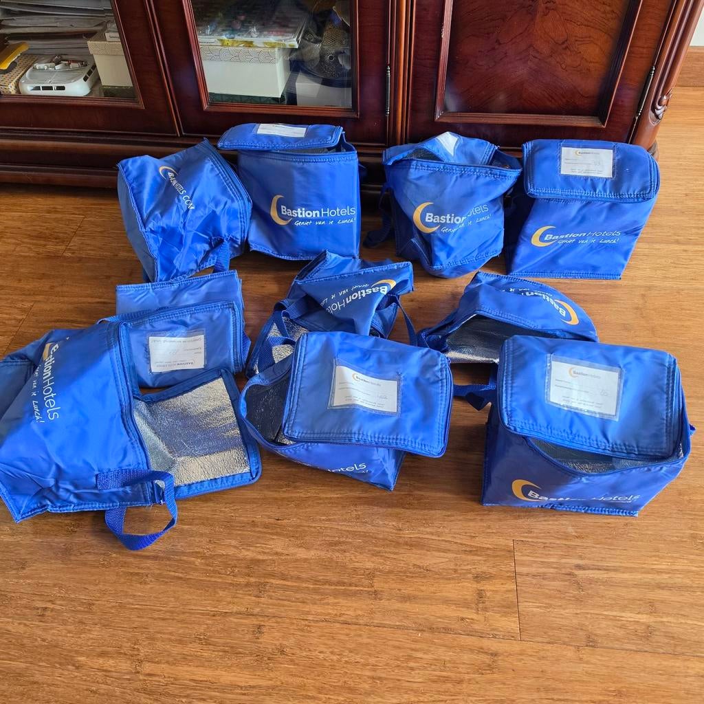 Bundel van 10 thermo tassen /lunchtassen, Ophalen of Verzenden, Zo goed als nieuw