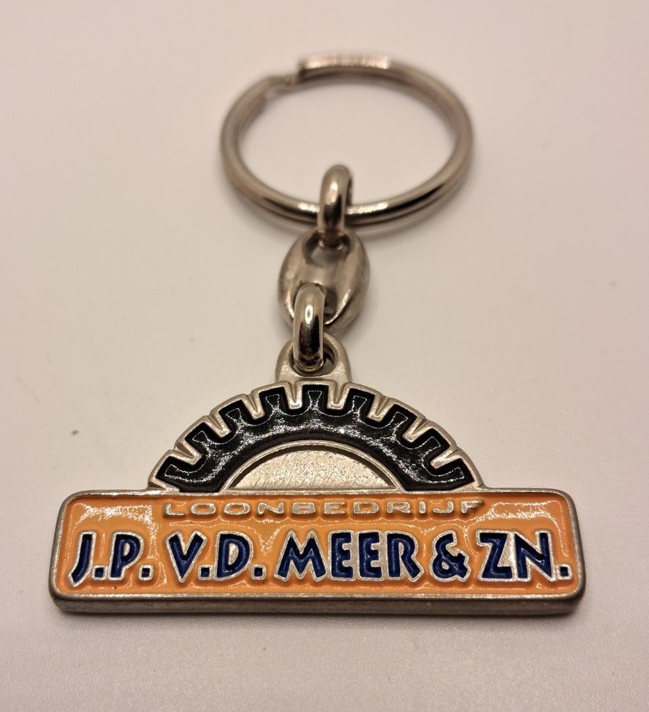 Sleutelhanger Loonbedrijf J.P. V.D. Meer & Zn., Verzamelen, Sleutelhangers, Ophalen of Verzenden