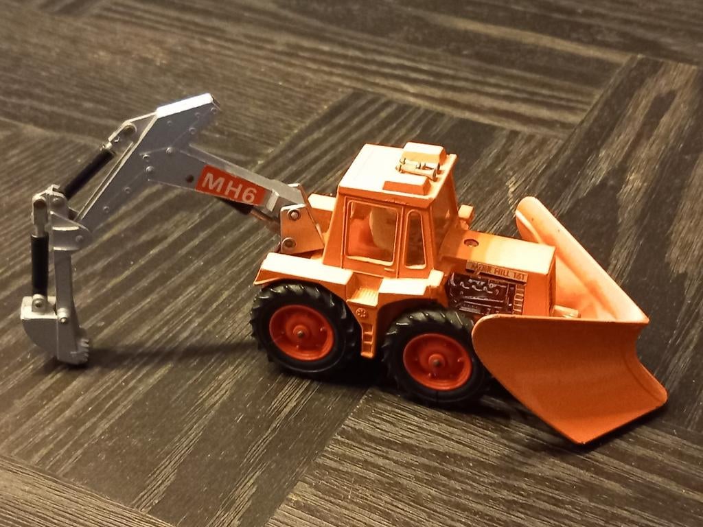 Matchbox Super Kings K-5 Muir-Hill Tractor & Trailer 1972, Ophalen of Verzenden, Matchbox, Onbekend, Onbekend