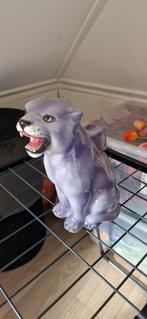 Panter /tijger kandelaar, Huis en Inrichting, Ophalen of Verzenden, Zo goed als nieuw, Overige materialen, Minder dan 25 cm