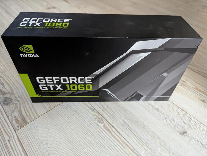 NVIDIA GeForce GTX 1060 6GB Founders Edition - In topstaat!, Computers en Software, Videokaarten, Gebruikt, Nvidia, PCI-Express 3.0